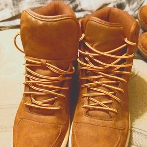 Levi's Men's Brown Synthetic Boots